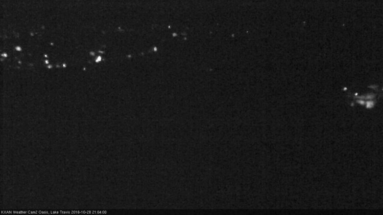 Lake Travis webcam, October 28, 2016 8:10 PM CT