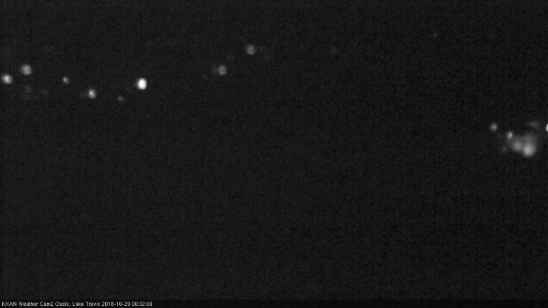 Lake Travis webcam, October 28, 2016 11:55 PM CT