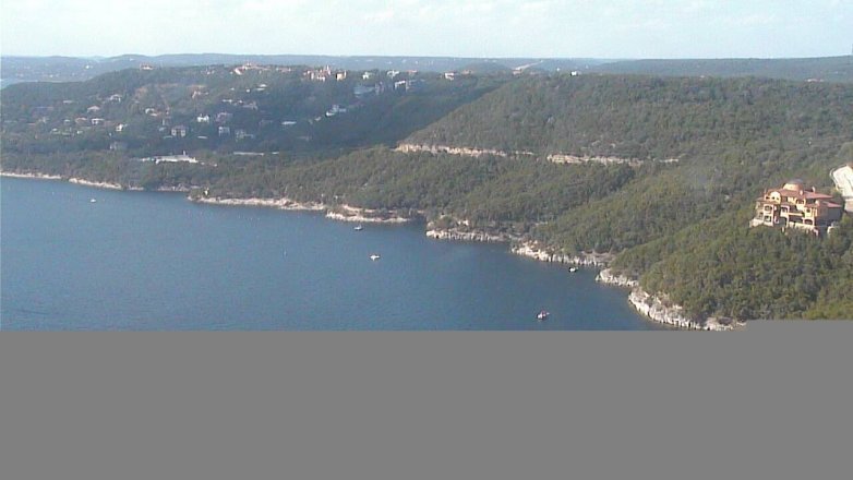 Lake Travis webcam, October 29, 2016 2:50 PM CT