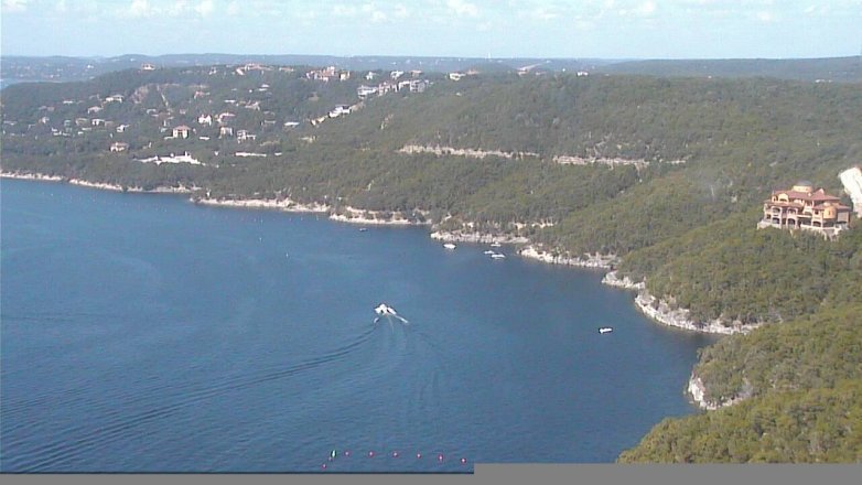 Lake Travis webcam, October 30, 2016 12:35 PM CT