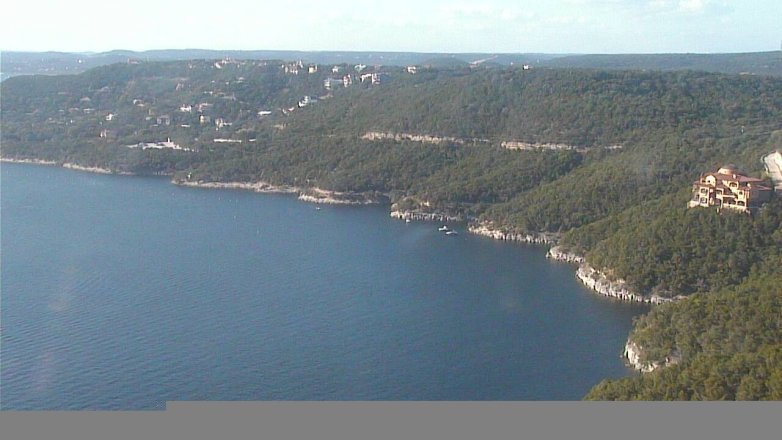Lake Travis webcam, October 30, 2016 3:35 PM CT