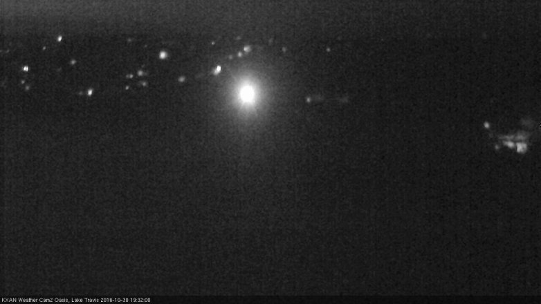 Lake Travis webcam, October 30, 2016 7:00 PM CT
