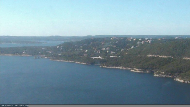 Lake Travis webcam, October 31, 2016 3:20 PM CT
