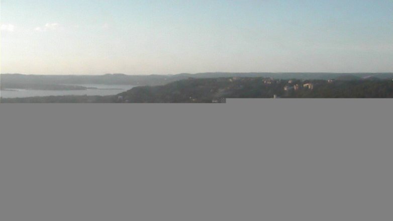 Lake Travis webcam, October 31, 2016 5:15 PM CT