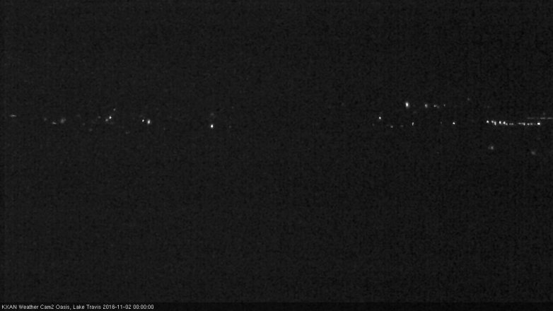 Lake Travis webcam, November 1, 2016 11:20 PM CT