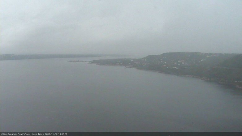 Lake Travis webcam, November 3, 2016 12:25 PM CT