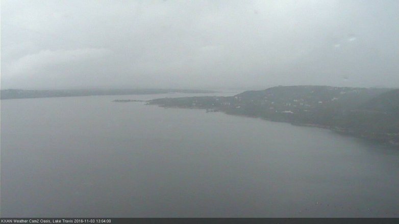 Lake Travis webcam, November 3, 2016 12:30 PM CT
