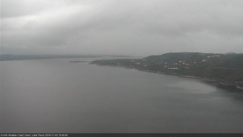Lake Travis webcam, November 3, 2016 2:05 PM CT
