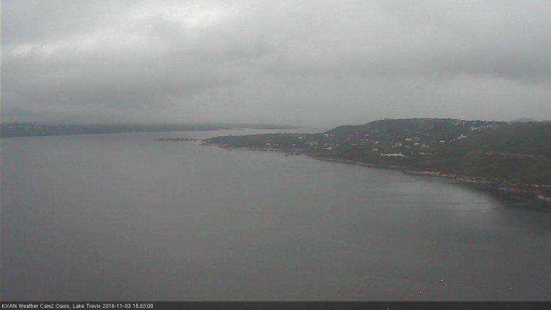 Lake Travis webcam, November 3, 2016 2:20 PM CT