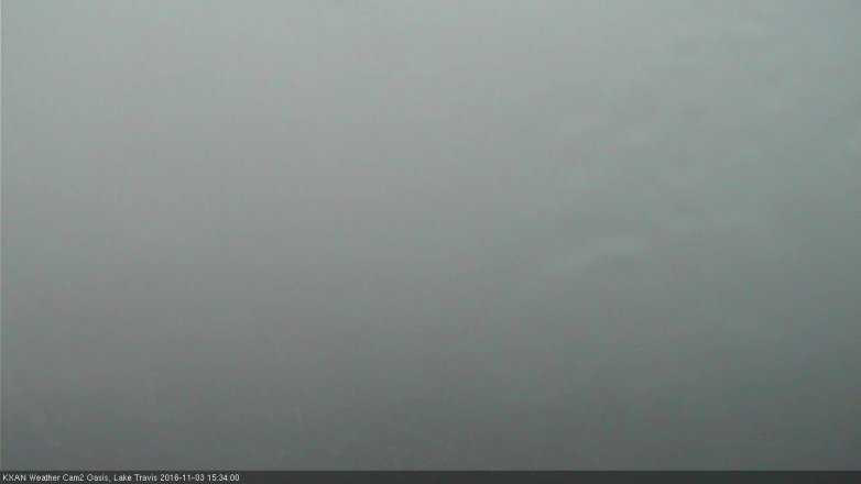 Lake Travis webcam, November 3, 2016 2:40 PM CT