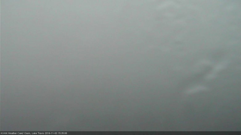 Lake Travis webcam, November 3, 2016 2:45 PM CT