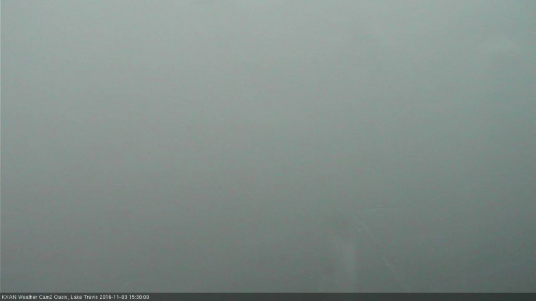 Lake Travis webcam, November 3, 2016 3:00 PM CT