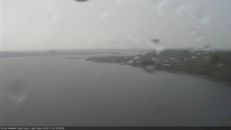 Lake Travis webcam, November 3, 2016 3:50 PM CT