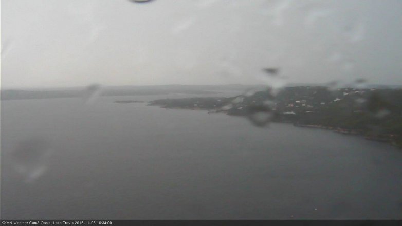 Lake Travis webcam, November 3, 2016 4:00 PM CT