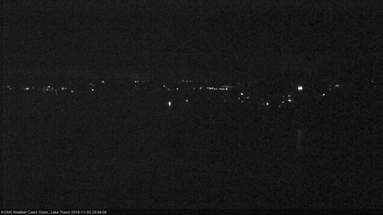 Lake Travis webcam, November 3, 2016 7:20 PM CT