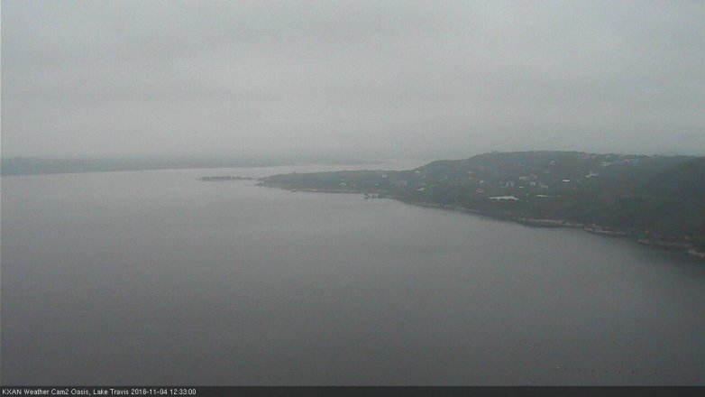 Lake Travis webcam, November 4, 2016 11:50 AM CT