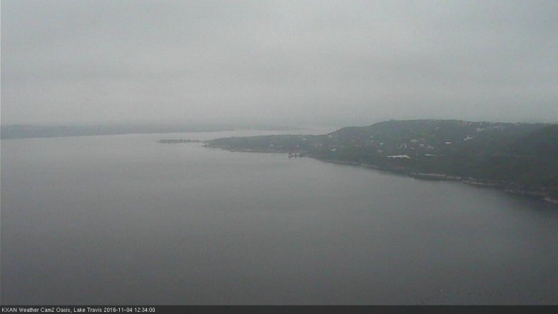 Lake Travis webcam, November 4, 2016 12:05 PM CT