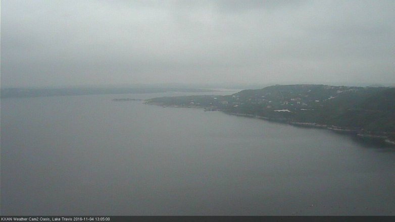 Lake Travis webcam, November 4, 2016 12:20 PM CT