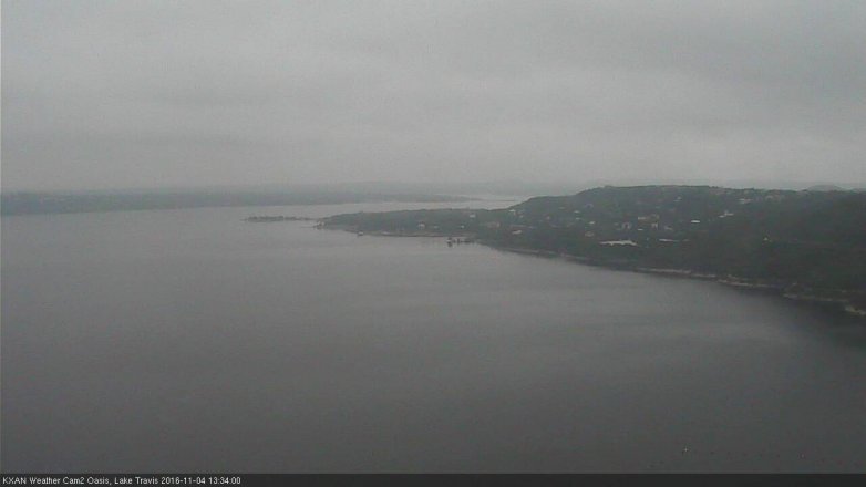 Lake Travis webcam, November 4, 2016 12:40 PM CT