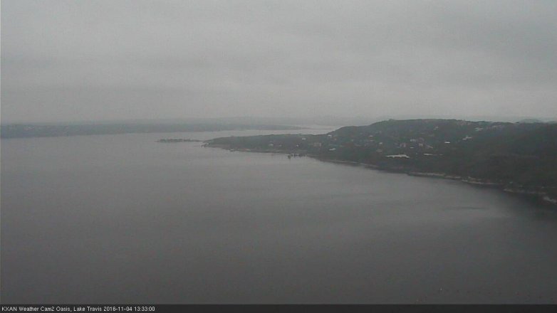 Lake Travis webcam, November 4, 2016 12:50 PM CT