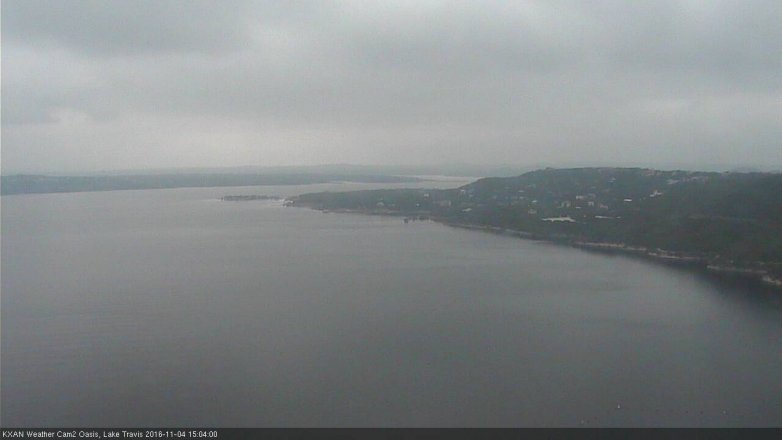 Lake Travis webcam, November 4, 2016 2:35 PM CT