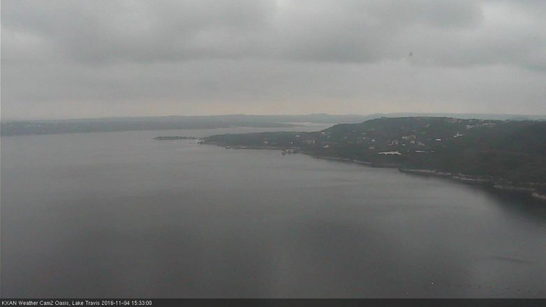 Lake Travis webcam, November 4, 2016 2:45 PM CT