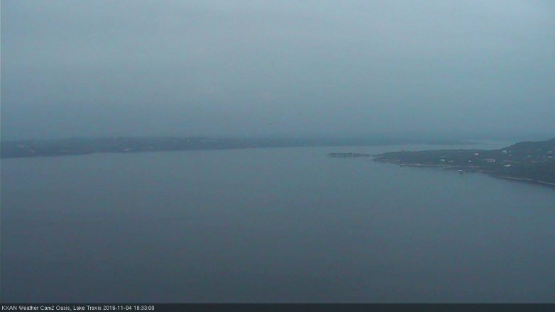 Lake Travis webcam, November 4, 2016 6:00 PM CT