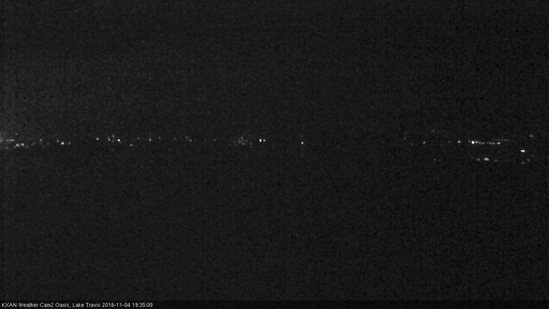 Lake Travis webcam, November 4, 2016 7:05 PM CT