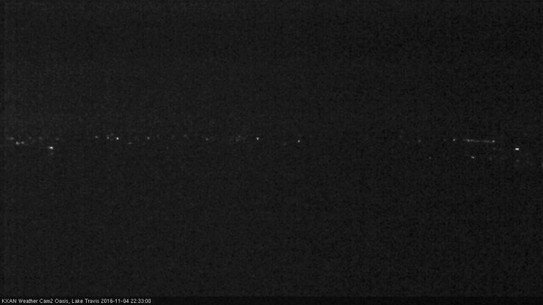 Lake Travis webcam, November 4, 2016 10:05 PM CT