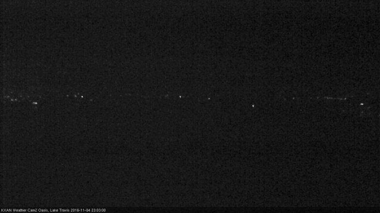 Lake Travis webcam, November 4, 2016 10:10 PM CT