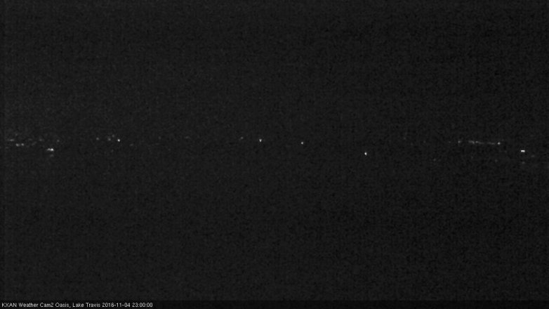 Lake Travis webcam, November 4, 2016 10:15 PM CT