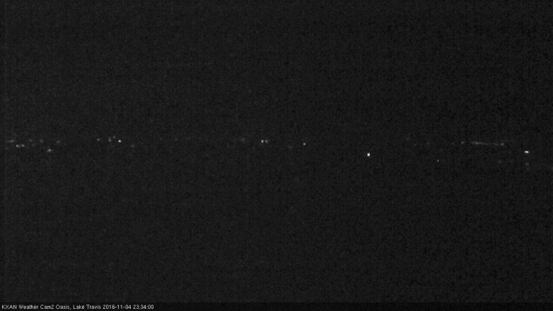 Lake Travis webcam, November 4, 2016 10:40 PM CT
