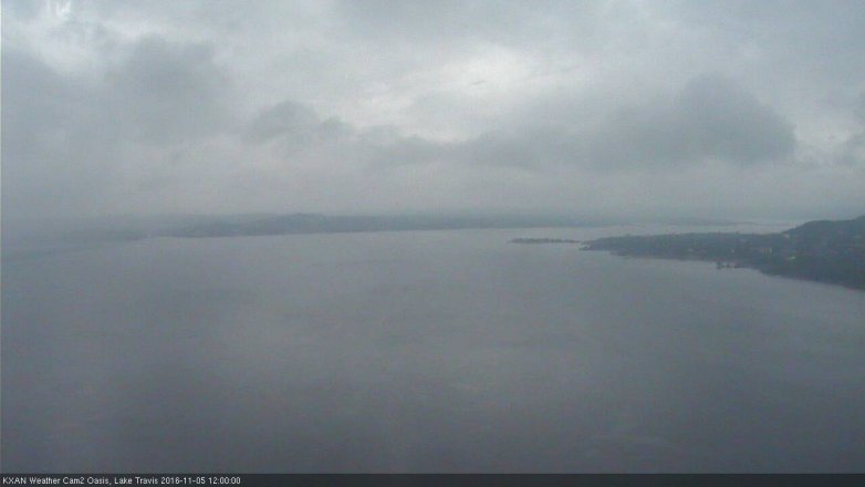 Lake Travis webcam, November 5, 2016 11:05 AM CT