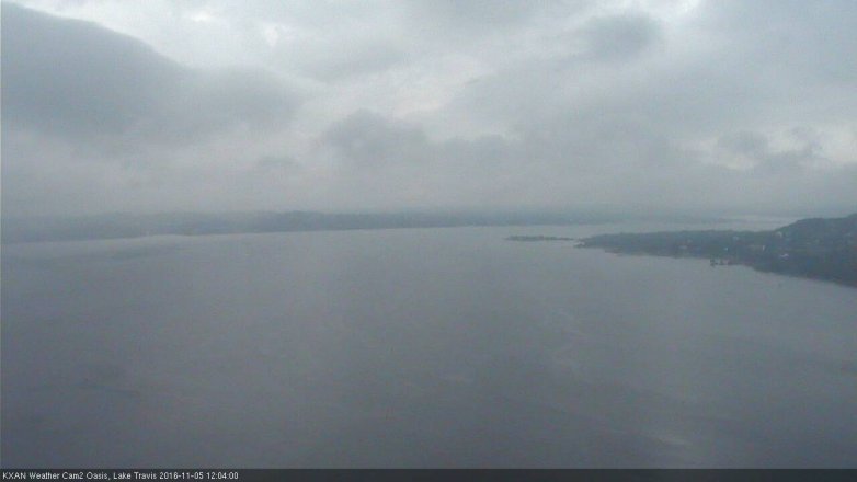 Lake Travis webcam, November 5, 2016 11:20 AM CT