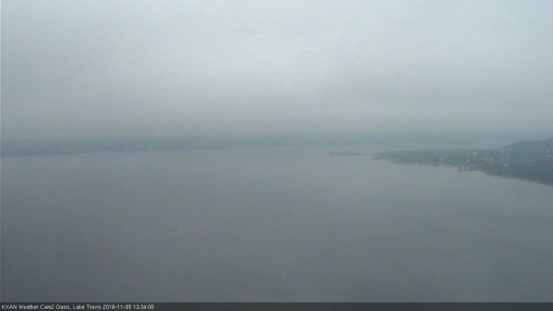 Lake Travis webcam, November 5, 2016 12:45 PM CT