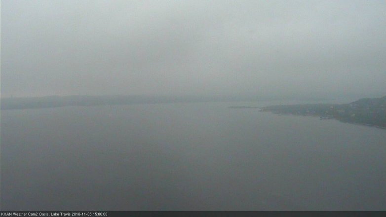 Lake Travis webcam, November 5, 2016 2:10 PM CT