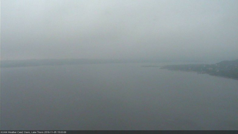 Lake Travis webcam, November 5, 2016 2:20 PM CT