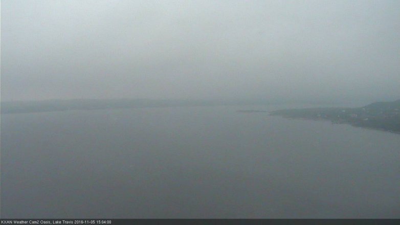 Lake Travis webcam, November 5, 2016 2:30 PM CT