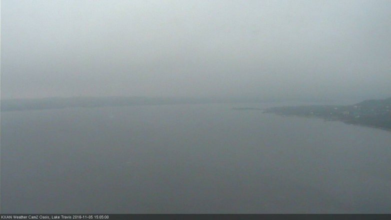 Lake Travis webcam, November 5, 2016 2:35 PM CT