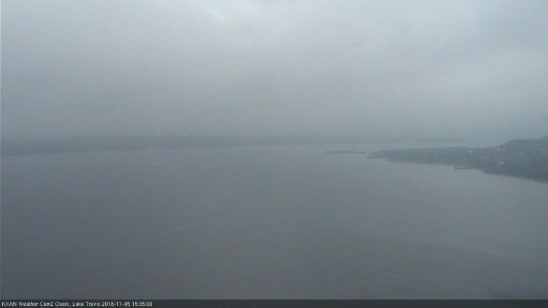 Lake Travis webcam, November 5, 2016 2:45 PM CT