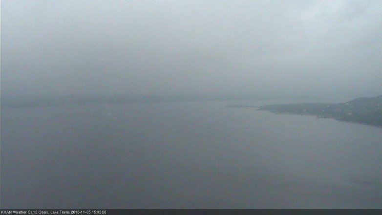 Lake Travis webcam, November 5, 2016 3:00 PM CT