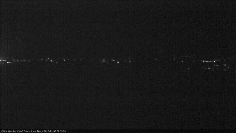 Lake Travis webcam, November 5, 2016 7:35 PM CT