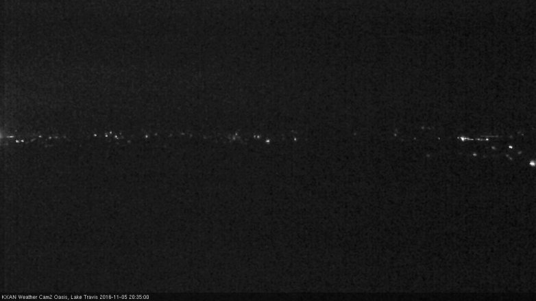 Lake Travis webcam, November 5, 2016 7:55 PM CT
