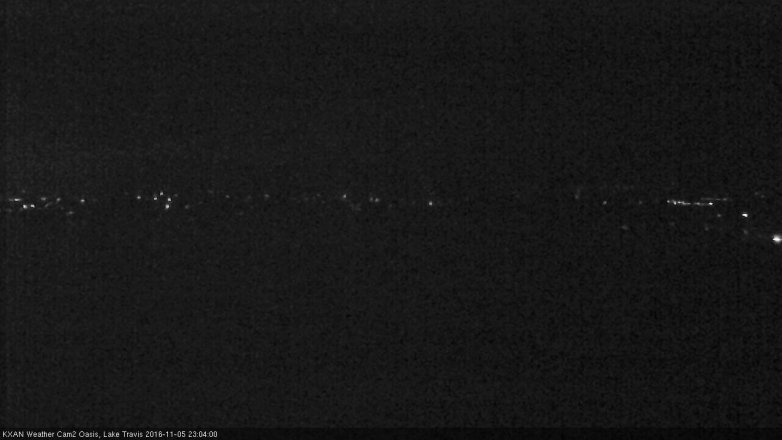 Lake Travis webcam, November 5, 2016 10:10 PM CT