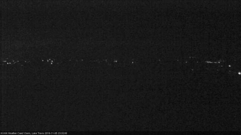 Lake Travis webcam, November 5, 2016 10:55 PM CT