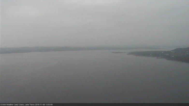Lake Travis webcam, November 6, 2016 12:20 PM CT