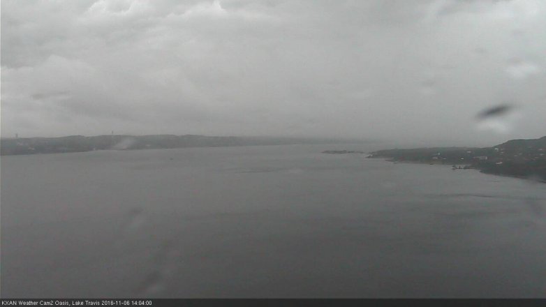 Lake Travis webcam, November 6, 2016 1:15 PM CT