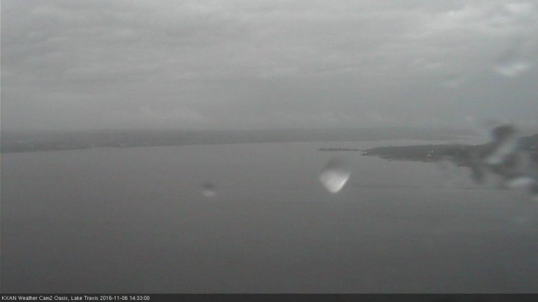 Lake Travis webcam, November 6, 2016 1:40 PM CT