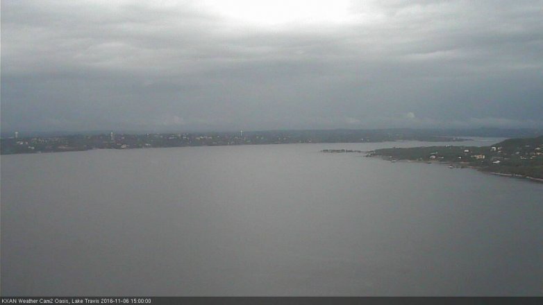 Lake Travis webcam, November 6, 2016 2:30 PM CT