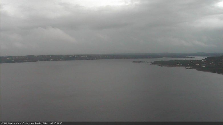 Lake Travis webcam, November 6, 2016 3:05 PM CT